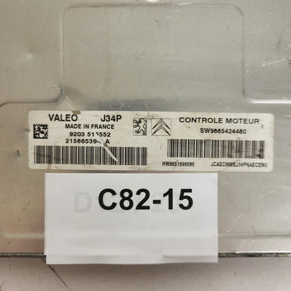 CITROEN PEUGEOT ECU / J34P / 21586539-8 / 21586539-8A / 9665424480 / 9651696680