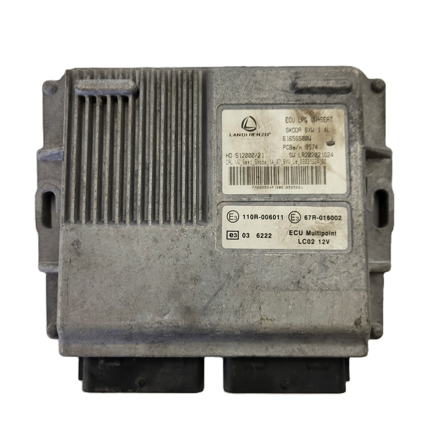 SKODA BXW ECU LPG / 61656500W / 512000/21 / LR202021G24 / LANDI RENZO