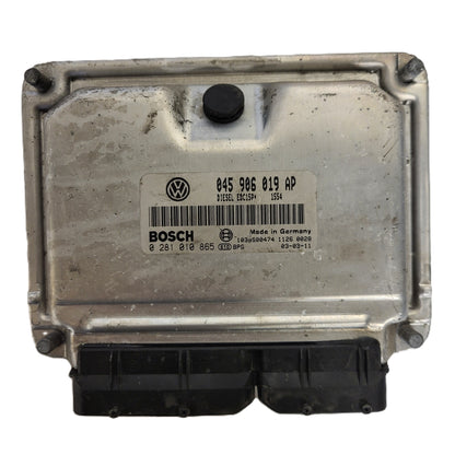 VW GOLF POLO ECU / 045906019AP / 0281010865 / EDC15P+ / BOSCH