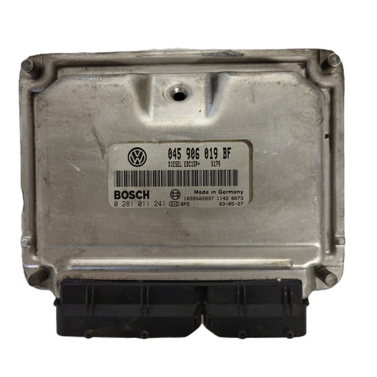 VW POLO ECU / 045906019BF / 0281011241 / EDC15P+ / BOSCH