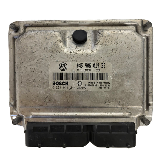 VW ŠKODA ECU / 045906019BG / 0281011244 / EDC15P+ / BOSCH