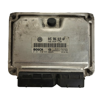 VW GOLF POLO ECU / 045906019AP / 0281010865 / EDC15P+ / BOSCH