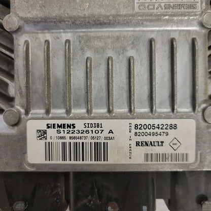 Renault ECU / S122326107 / S122326107A / 8200542288 / 8200495479 / SID301 - C83-14 - 2