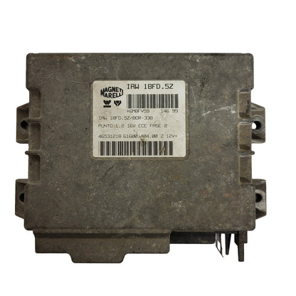 Fiat Punto 1.2 16V ECU / IAW 18FD.5Z / 46531218 / 61600.404.00 / MAGNETI MARELLI