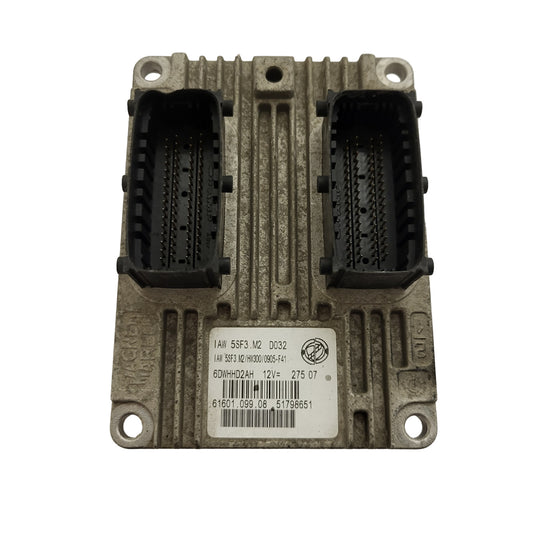 FIAT PUNTO ECU / IAW5SF3.M2 / IAW 5SF3.M2 / 51798651 / HW300 / 61601.099.08
