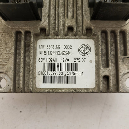 FIAT PUNTO ECU / IAW5SF3.M2 / IAW 5SF3.M2 / 51798651 / HW300 / 61601.099.08