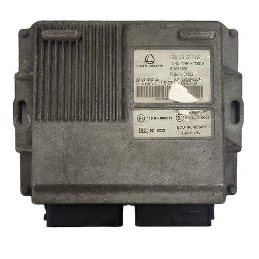 FIAT GRANDE PUNTO 1.4 LPG ECU / 616745000 / 517000/35 / FI202049G34