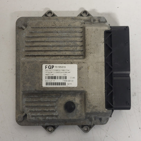 LANCIA Y 1.3 ECU / 55195819 / MJD 6JF.Y1 / HW01C / 71600.007.03 MAGNETI MARELLI