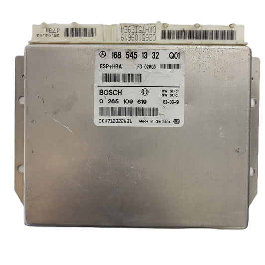 MERCDES BENZ ECU / 1685451332 / 0265109619 / BOSCH / ESP HBA