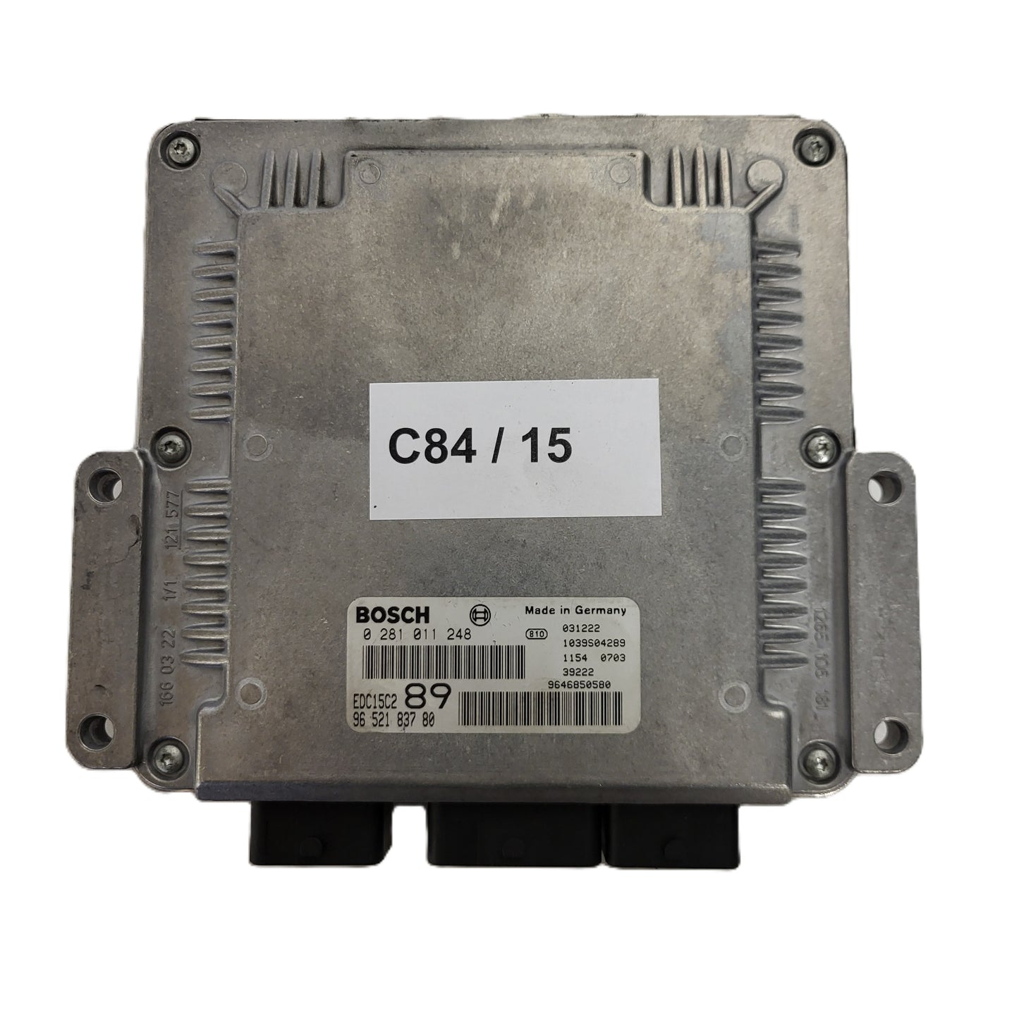 PEUGEOT CITROEN ECU / 0281011248 / EDC15C2 / 9652183780 / 9646850580 / BOSCH