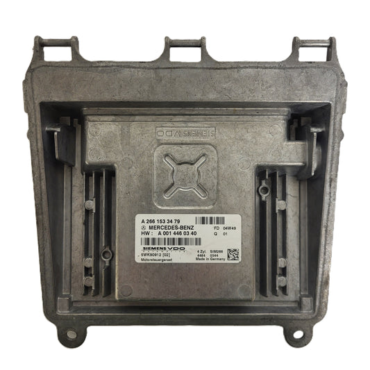 MERCEDES BENZ A-CLASS W169 ECU / A2661533479 / A0014460340 / SIM266 / 5WK90912