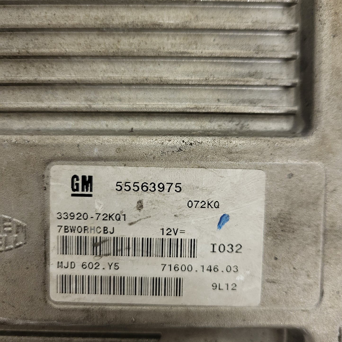 SUZUKI SWIFT ECU / 55563975 / MJD 602.Y5 / 33920-72KQ1 / I032 / HM