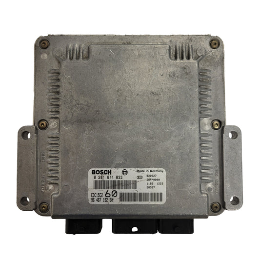 FIAT ULISSE LANCIA PHEDRA ECU / 0281011033 / 9646719280 / EDC15C2 / BOSCH