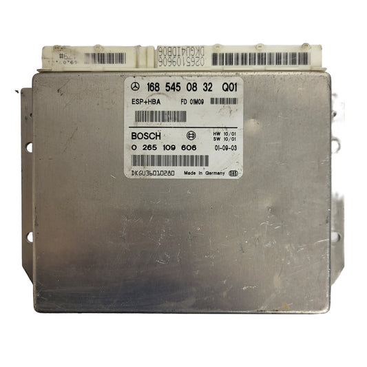 Mercedes W168 A-Class ECU / 1685450832 / 0265109606 / BOSCH