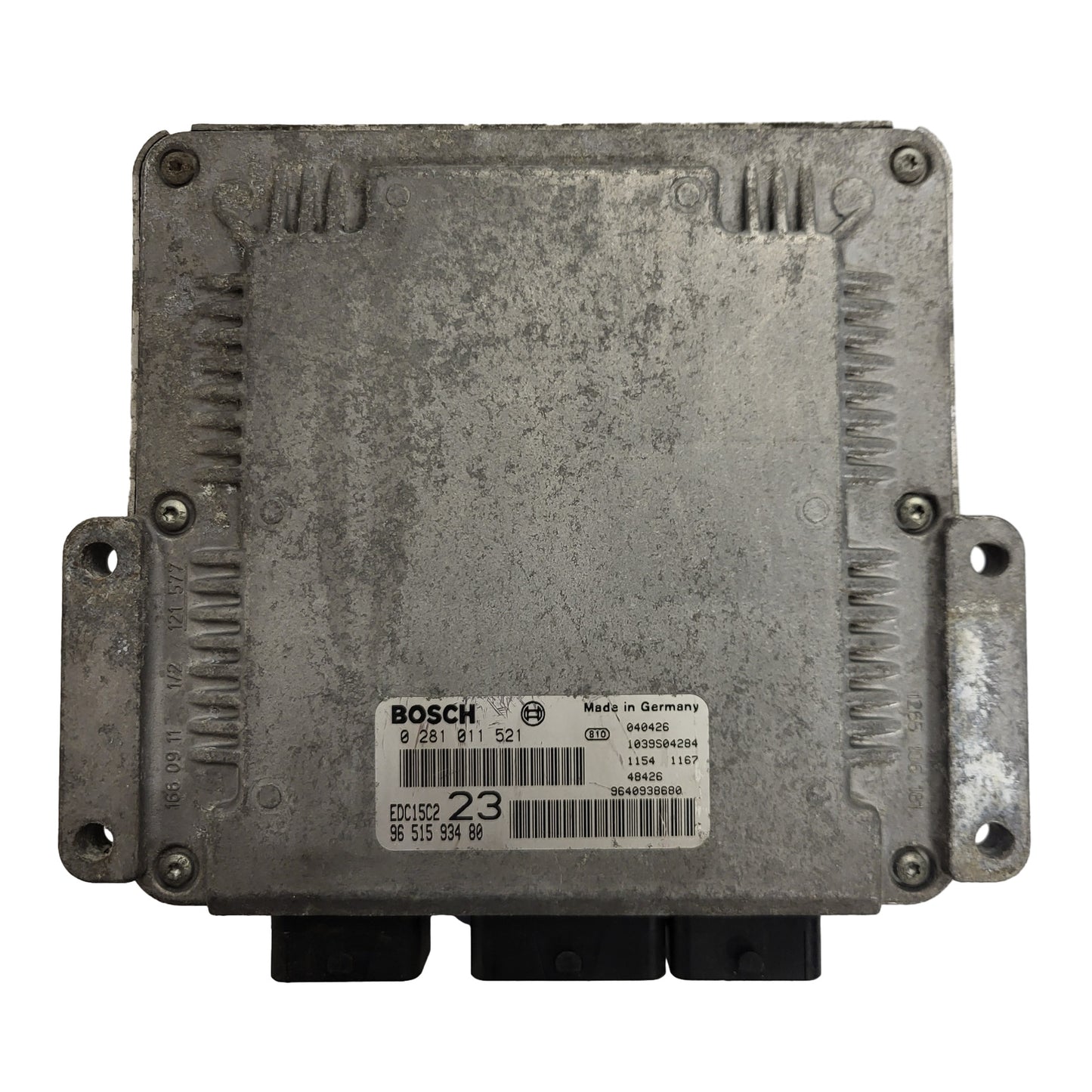 Citroen Xsara ECU / 0281011521 / 9651593480 / EDC15C2 / 9640938680 / BOSCH