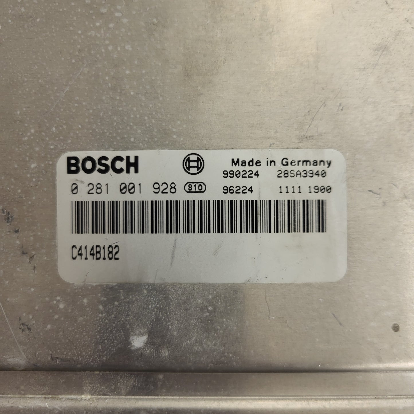 Fiat BRAVO ECU / 0281001928 / C424B182 / BOSCH