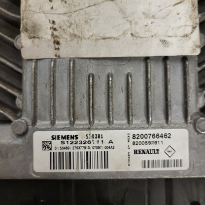 Renault ECU / S122326111A / S122326111 A / 8200766462 /8200592611 / SID301 / SIEMENS