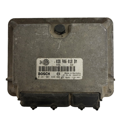 VW GOLF 4 1.9 ECU / 038906018BM / 0281001846 / BOSCH