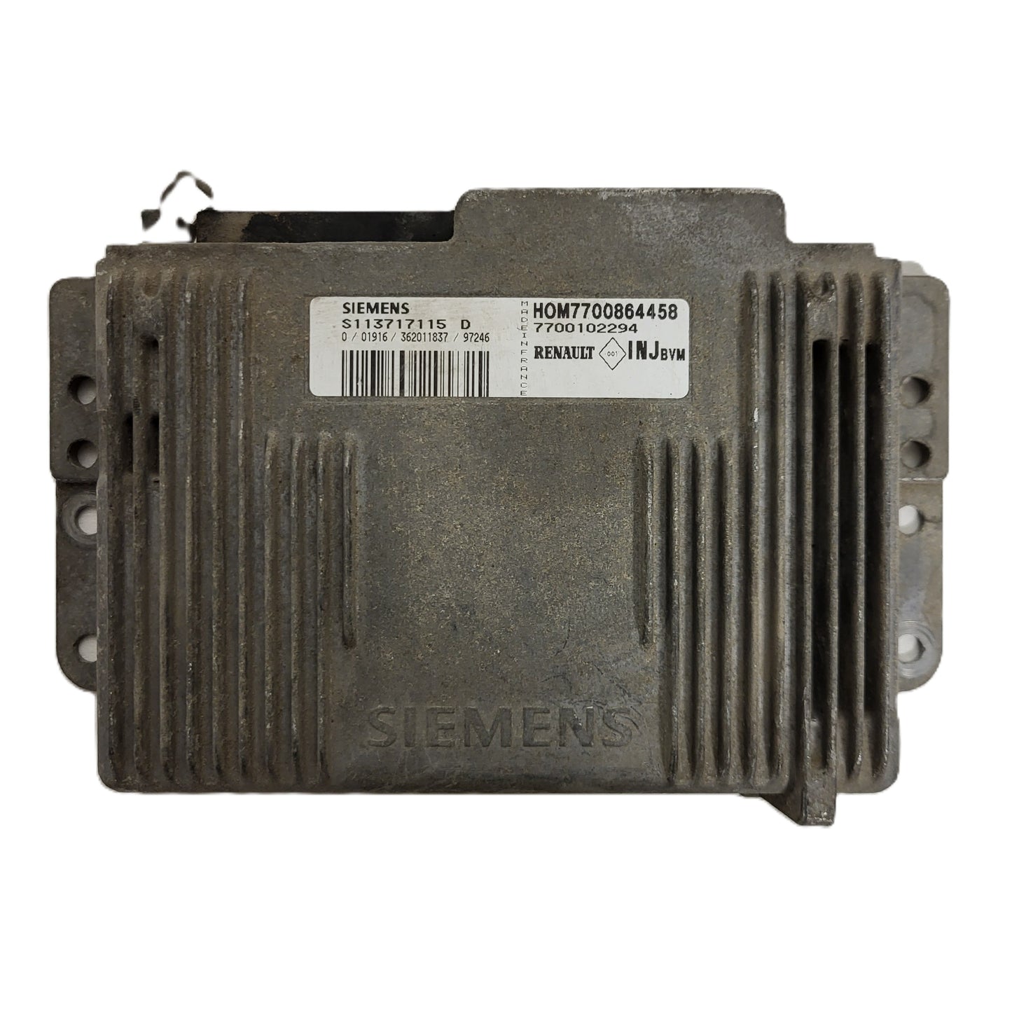 RENAULT ECU / S113717115D / HOM7700864458 / 7700102294 / SIMENS