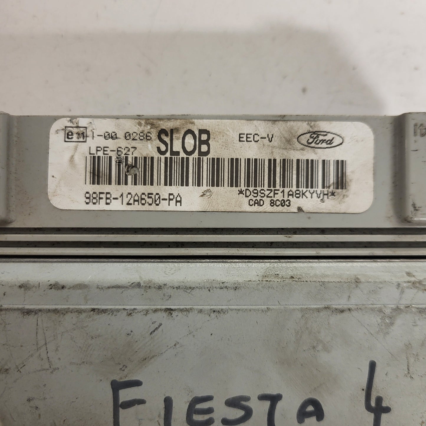 Ford ECU / 98FB-12A650-PA / LPE-627 / SLOB / 98FB12A650PA / EEC-V