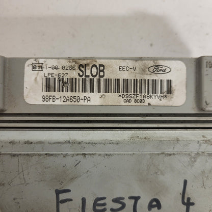 Ford ECU / 98FB-12A650-PA / LPE-627 / SLOB / 98FB12A650PA / EEC-V