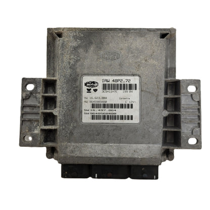 PEUGEOT CITROEN ECU / IAW 48P2.72 / SW 9648568480 / HW 9645989480 / MAGNETI MARELLI