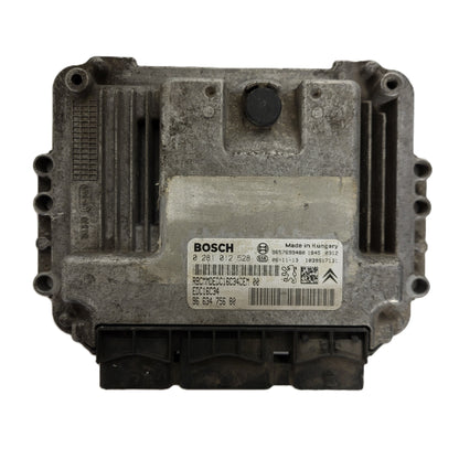 PEUGEOT CITROEN ECU / 0281012528 / 9663475680 / EDC16C34 / 9657699480 / BOSCH