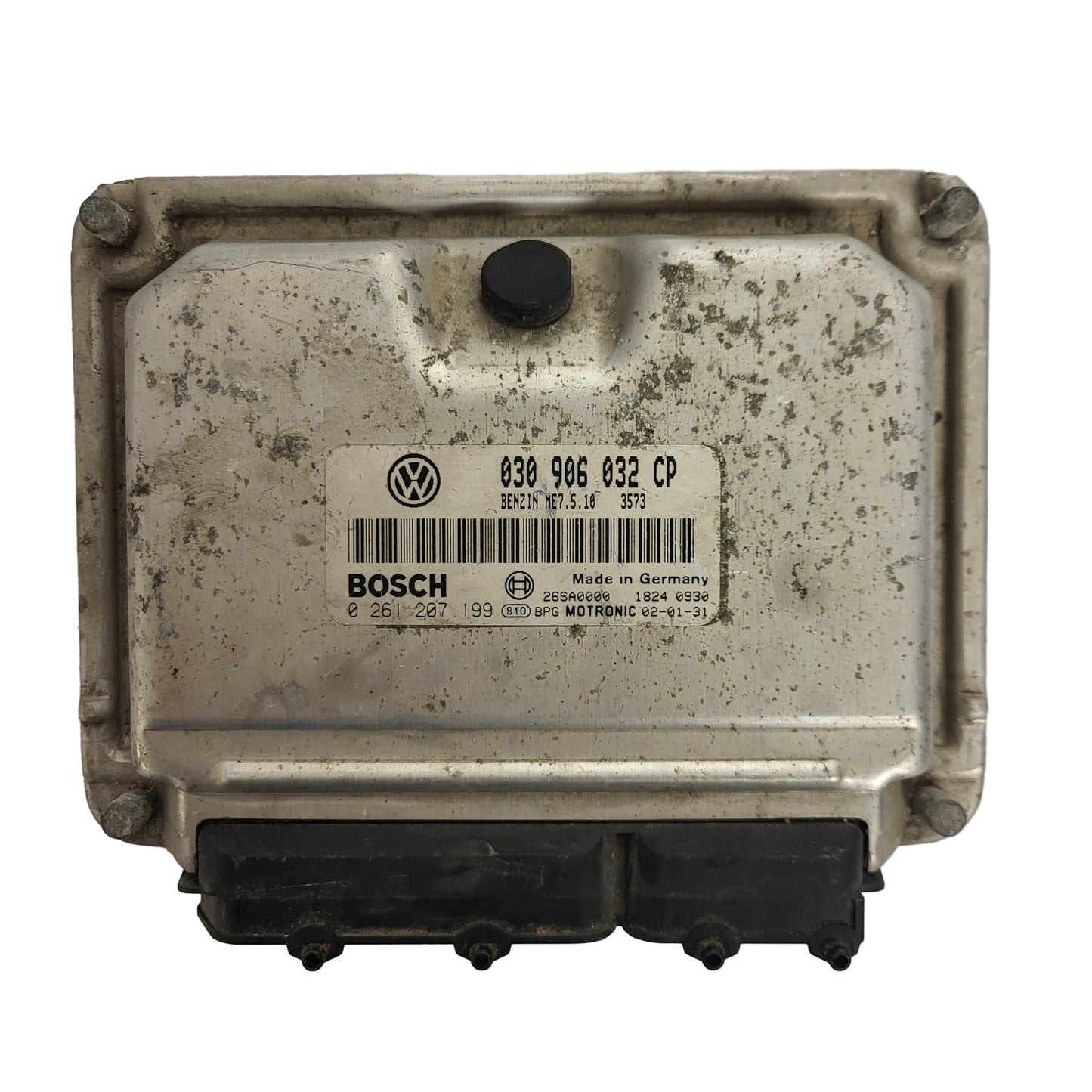 VW LUPO ECU / 030906032CP / 0261207199 / ME7.5.10 / BOSCH