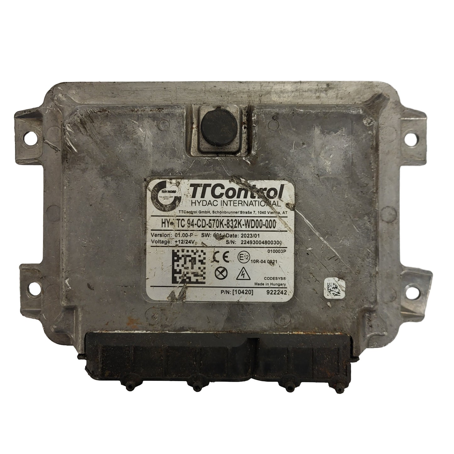 TT CONTROL HYDAC INTERNATIONAL / HY TTC 94-CD-570K-832K-WD00-000 / 01.00-P