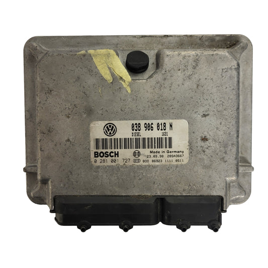 VW PASSAT ECU / 038906018N / 0281001727 / BOSCH