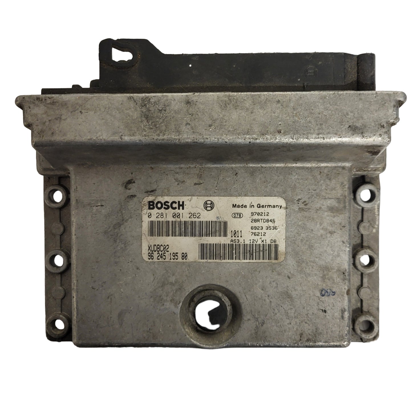 Peugeot 406 ECU / 0281001262 / 9624519580 / XUDBC02 / BOSCH