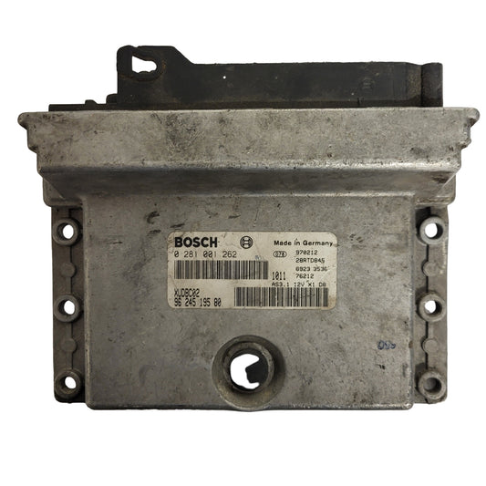 Peugeot 406 ECU / 0281001262 / 9624519580 / XUDBC02 / BOSCH