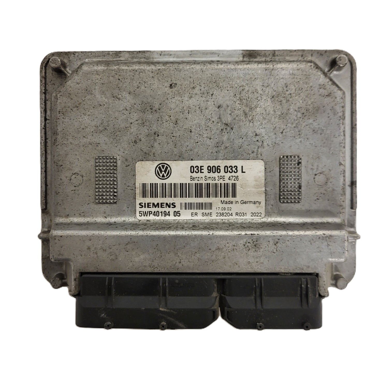 VW POLO ECU / 03E906033L / 5WP40194 05 / SIMOS 3PE / BOSCH