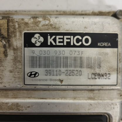 HYUNDAI ACCENT ECU 1.3 / 9030930073F / 39110-22520 / KEFICO