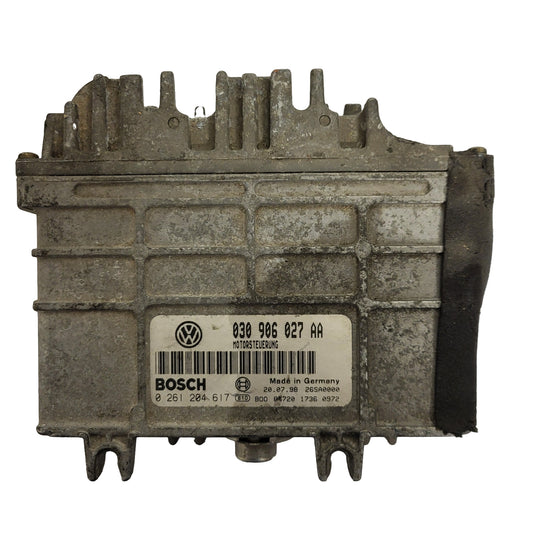 VOLKSWAGEN POLO ECU / 030906027AA / 0261204617 / BOSCH