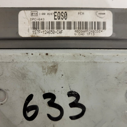 FORD MONDEO ECU / 1S7F-12A650-CAF / DPC-643 / EQS0 / VISTEON