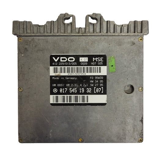 MERCEDES BENZ W210 ECU / 0175451932 / 412.229/013/005 / VDO