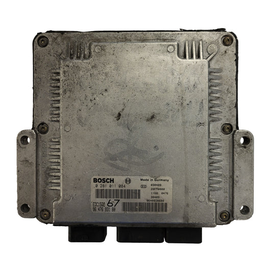 CITROEN XSARA ECU / 0281011084 / 9647693180 / EDC15C2 / BOSCH