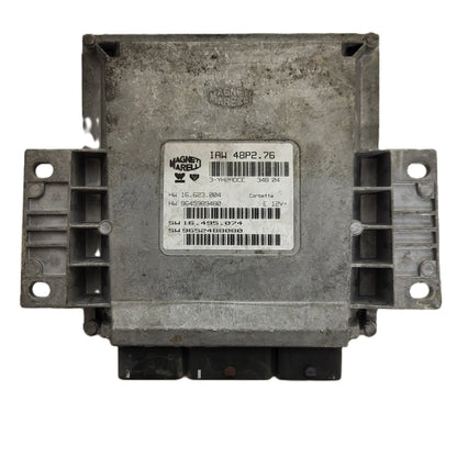 Peugeot Citroen ECU / IAW 48P2.76 / HW 9645989480 / SW 9652488080
