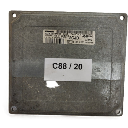 Ford SIESTA ECU / 6S61-12A650-FD / 2CJD / S120977315D / SIM210 / J38AC / SIEMENS