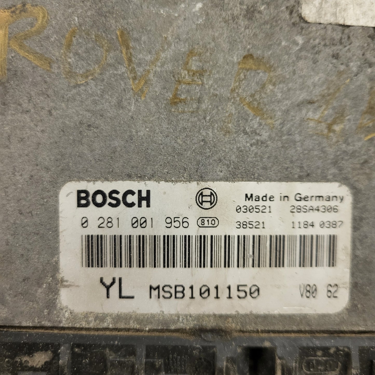 ROVER ECU / 0281001956 / MSB101150 / BOSCH