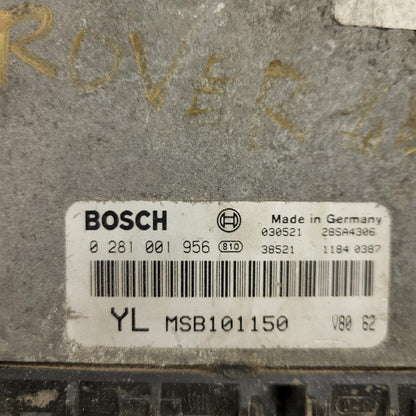 ROVER ECU / 0281001956 / MSB101150 / BOSCH