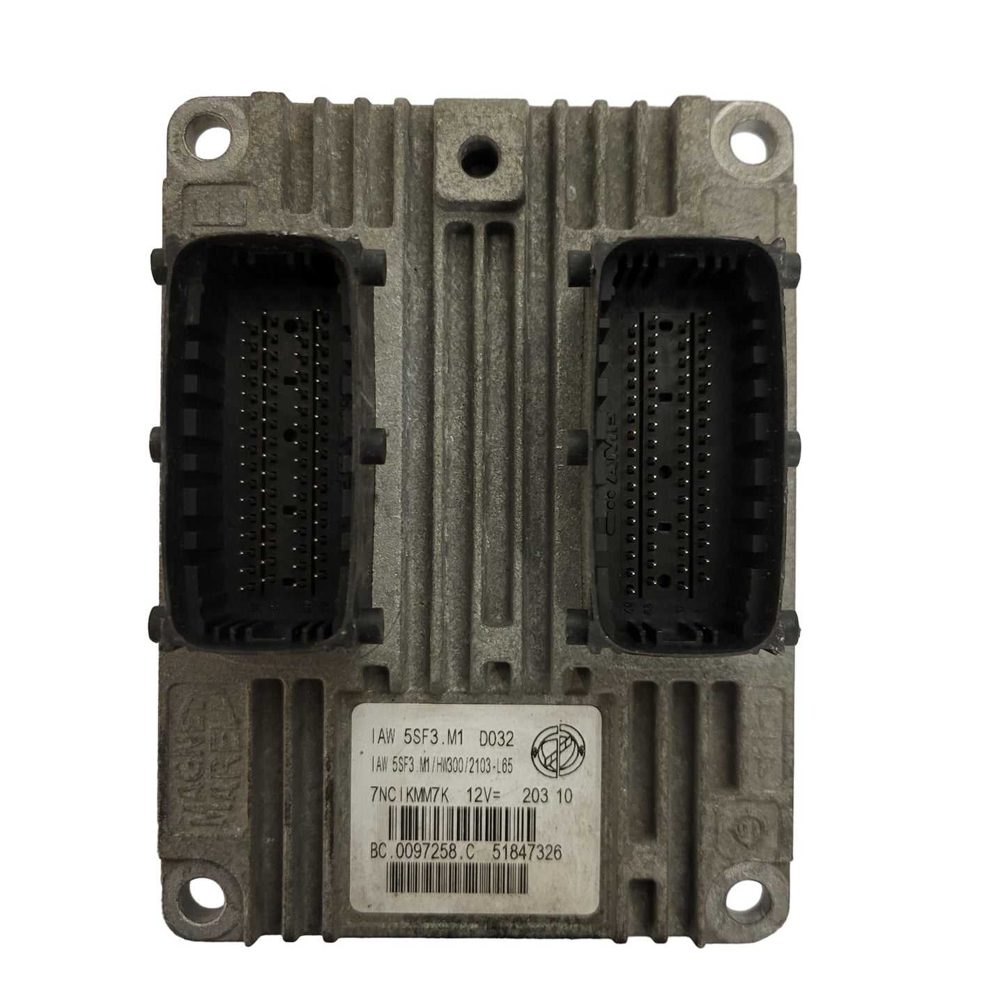 FIAT GRANDE PUNTO ECU / IAW 5SF3.M1 / 51847326 / HW300 / MAGNETI MARELLI