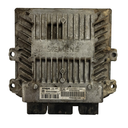 PEUGEOT CITROEN ECU / 5WS40068C-T / 9652888580 / 9648624280 / SID804 / SIEMENS