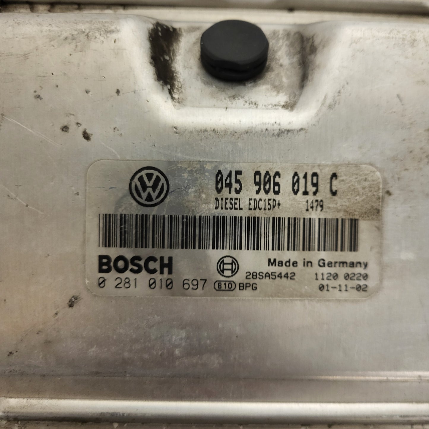 VW VAG POLO GOLF ECU / 045906019C / 0281010697 / EDC15P+ / BOSCH