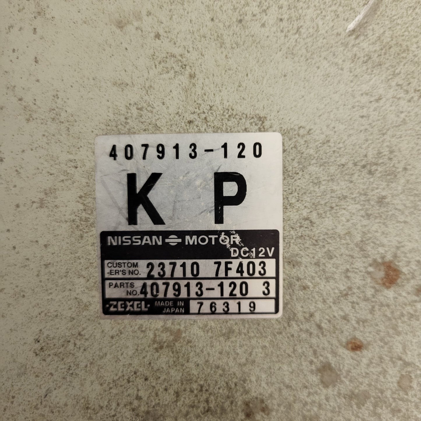 NISSAN TERRANO ECU / 407913-120 / 23710 7F403 / ZEXEL