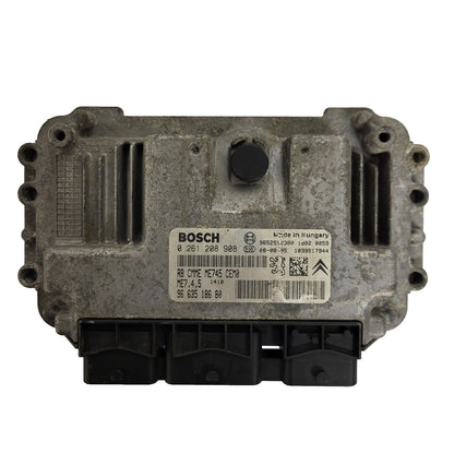 CITROEN PEUGEOT ECU / 0261208908 / ME7.4.5 / 9663518680 / 9652552380 / ME745 / BOSCH