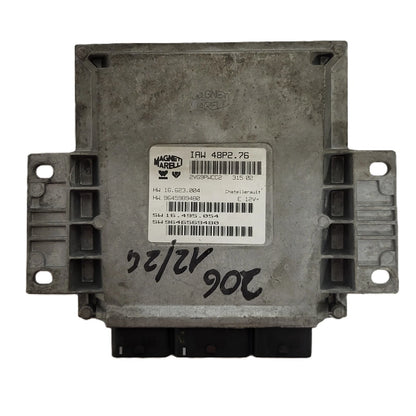 PEUGEOT CITROEN ECU / IAW48P2.76 / SW 9646569480 / HW 9645989480 / MAGNETI - C89-13 - 1