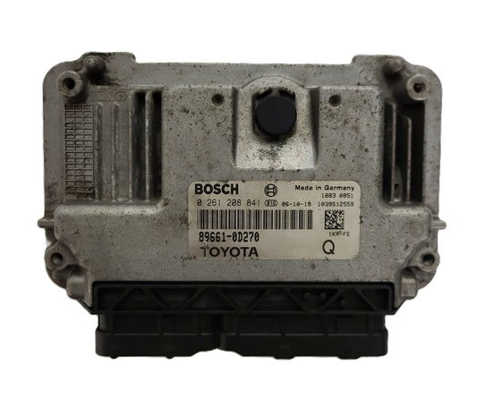 TOYOTA YARIS 1KR-FE ECU / 0261208841 / 89661-0D270 / BOSCH