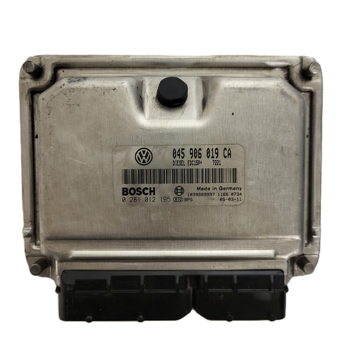 VW POLO ECU / 045906019CA / 0281012195 / EDC15P+ / BOSCH